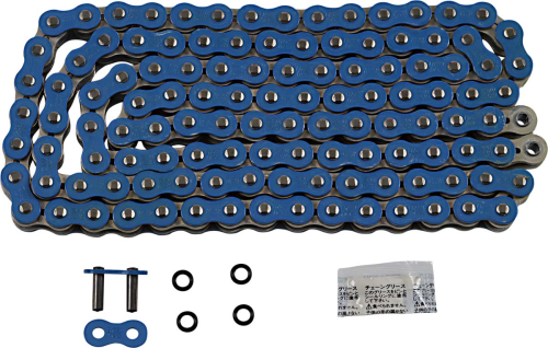 EK Chain - EK Chain 520 MVXZ2 Series X-Ring Chain - 120 Links - Blue - 520MVXZ2-120B