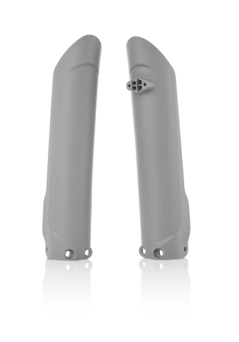 Acerbis - Acerbis Lower Fork Covers - Gray - 2401260011