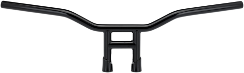 Biltwell Inc. - Biltwell Inc. 1in. Tyson 8in. Slotted Handlebar - Black Electroplated - 6218-2016