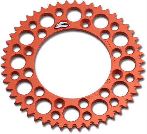Renthal - Renthal Ultralight Rear Sprocket - Orange - 50T - 441U-428-50GPOR