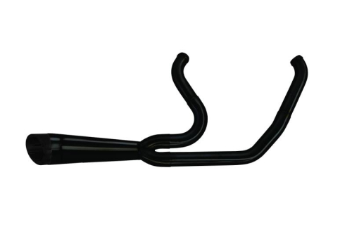 Two Brothers Racing - Two Brothers Racing 2-Into-1 Turnout Exhaust - Black - 005-5140199-B