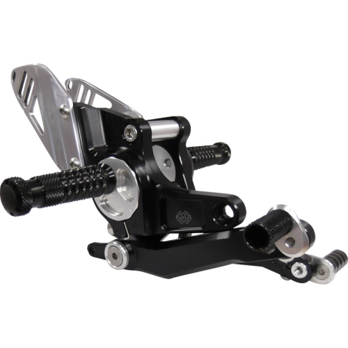 Gilles Tooling - Gilles Tooling RCT10GT Rearset - Black - RCT10GT-BM03-B