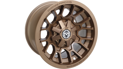 Moose Utility - Moose Utility 24X ATV/UTV Front Wheel - 12x7 - 4/110 - 4+3 - Bronze - 24MO127110BZ4