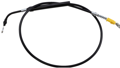 LA Choppers - LA Choppers Black Vinyl/Stainless Clutch Cable - 15in.-17in. Ape Hangers - LA-8058C16B