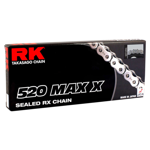 RK - RK 520 Max-X Chain - 130 Links - Natural - 520MAXX-130