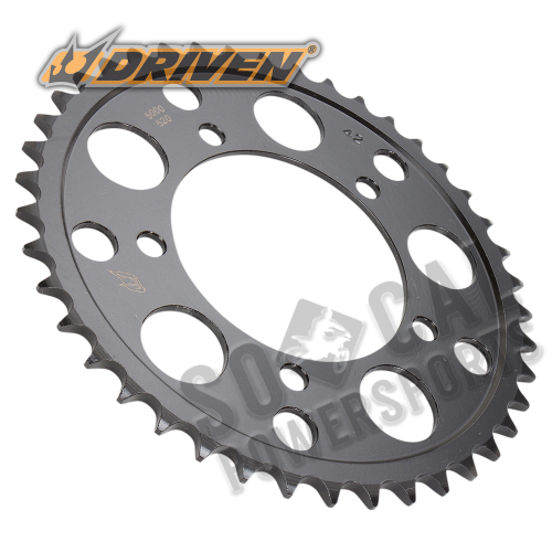 Driven Racing - Driven Racing Steel Rear Sprocket - 42T - 5000-520-42T