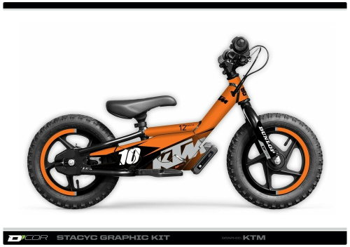 DCOR - DCOR KTM Stacyc Graphics Kit for 16in. Brushless - 10-80-205B