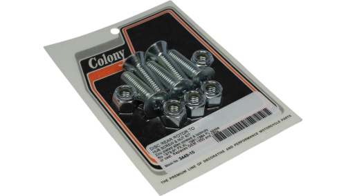 Colony - Colony Disc Brake Rotor Bolt Kit - Zinc-Plated - 3449-10