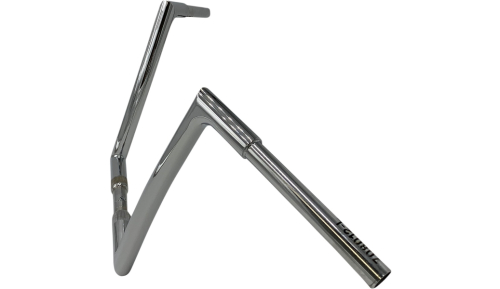 Fat Baggers, Inc. - Fat Baggers, Inc. 1-1/4in. EZ Install Flat Top Handlebars - Chrome - 708012