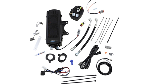 UltraCool - UltraCool Oil Cooler Kit - Black - SMT-2GSS