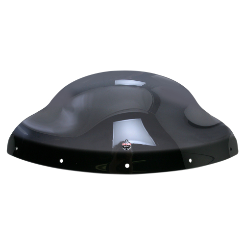 Klock Werks - Klock Werks 9in. Flare Windshield - Dark Smoke - KWW-06-0024
