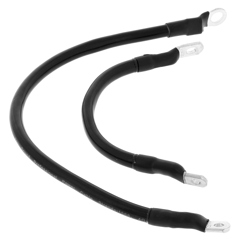 All Balls - All Balls Battery Cable Kit - Black - 79-3006-1