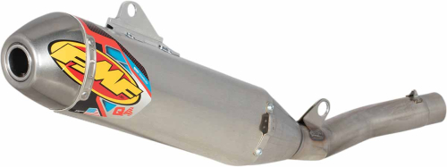 FMF Racing - FMF Racing Q4 HEX Spark Arrestor Slip-On - 041601