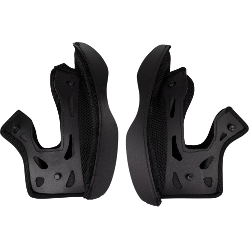 Moose Racing - Moose Racing Cheek Pads for Air Intake Helmets - Black - 2XL - 0134-3200