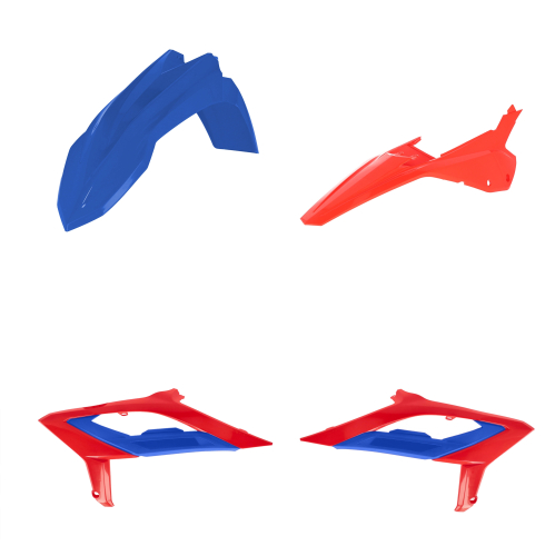 Acerbis - Acerbis Plastic Kit - Red/Blue - 2979461105