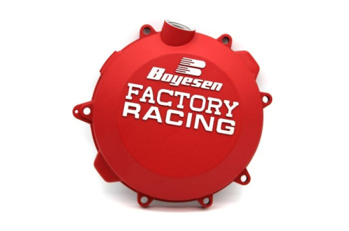 Boyesen - Boyesen Factory Clutch Cover - Red - CC-42CR
