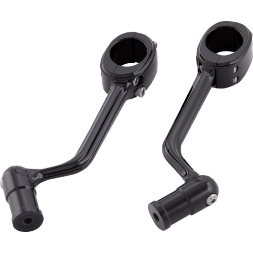 Arlen Ness - Arlen Ness Highway Peg Mounts - Black - 400-043