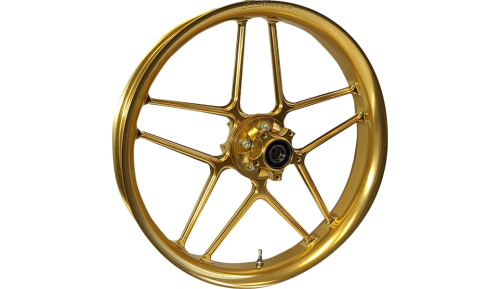 RC Components - RC Components Laguna Aluminium Front Wheel - Dual Disc - Gold - 19in. x 3in. - 193-140G-F