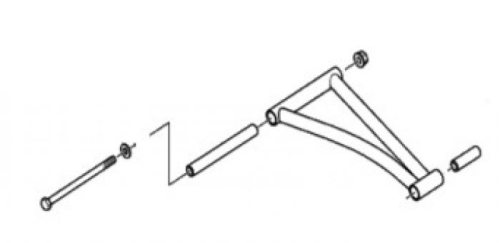 SPI - SPI A-Arm Bushing & Bolt Kit - SM-08611