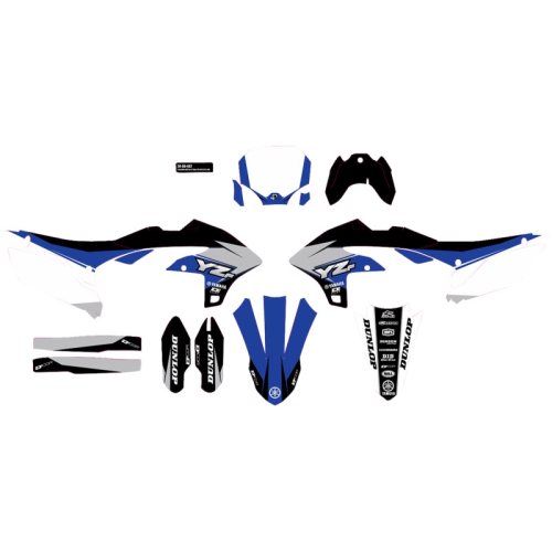 DCOR - DCOR Monster Energy Complete Graphics Kit - White Background - 20-50-482