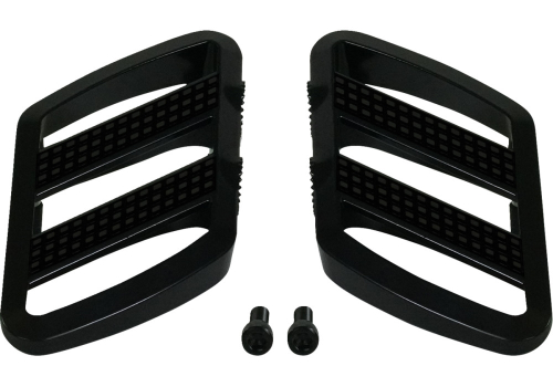 Show Chrome - Show Chrome Combat Floorboards - Driver - Stealth Black - 41-426BK