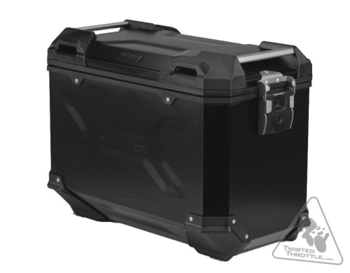 SW-MOTECH - SW-MOTECH Trax Adventure 45 Liter ALU-BOX Side Case - Right - Black - ALK.00.733.10000R/B