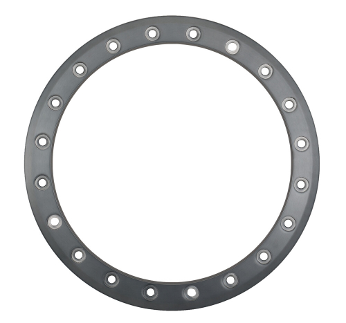 System 3 - System 3 SB-8/SB-9 Beadlock Ring - 15in. - Gloss Brushed Gray - 15S3RING-520