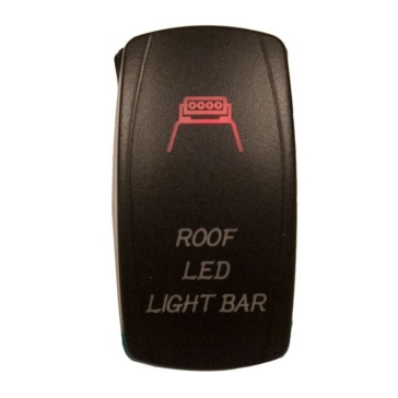 Dragonfire Racing - Dragonfire Racing Roof LED On/Off Switch - Red - 521396