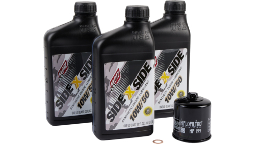 Klotz Oil - Klotz Oil SXS Oil Change Kit - 10W/50 - KU-103