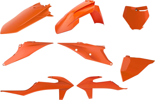 Polisport - Polisport Plastic Kit - Orange - 90811
