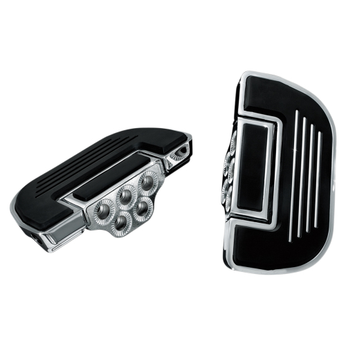Kuryakyn - Kuryakyn Premium Universal Ribbed Floorboard - Chrome - 4351