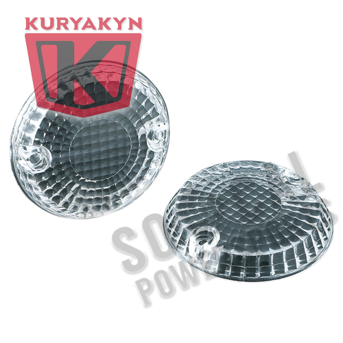 Kuryakyn - Kuryakyn Replacement Turn Signal Lenses - Clear - 2265