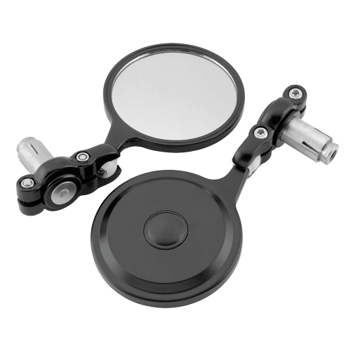 BikeMaster - BikeMaster Folding Bar End Mirror - 600300
