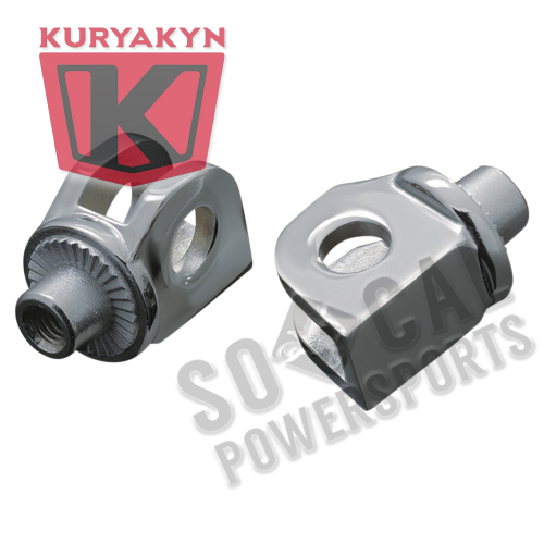 Kuryakyn - Kuryakyn Splined Adapter Mounts - 8813