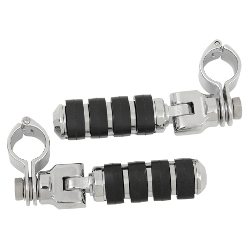 Kuryakyn - Kuryakyn Tour-Tech Cruise Pegs - Small ISO Pegs, Clevis Mount 1 1/4in. clamps - 8032