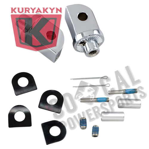 Kuryakyn - Kuryakyn Splined Adapter Mounts - 8826
