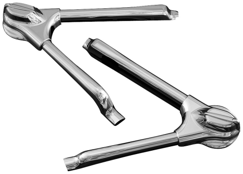 Kuryakyn - Kuryakyn Swingarm Cover Set with Unlighted Phantom Covers - 8288