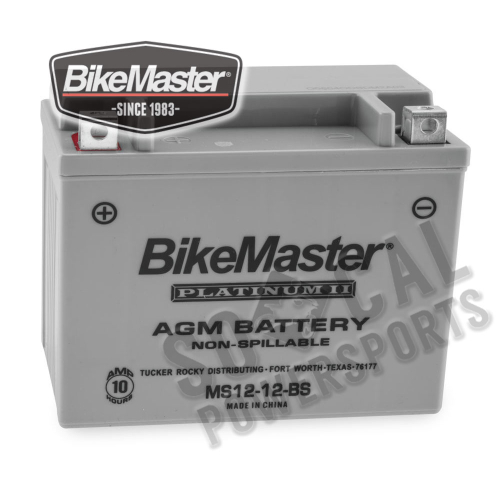 BikeMaster - BikeMaster AGM Platinum II Battery - 780708
