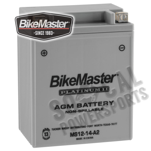 BikeMaster - BikeMaster AGM Platinum II Battery - 780715