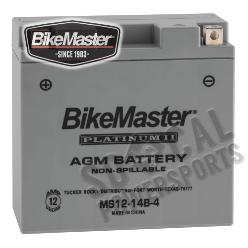 BikeMaster - BikeMaster AGM Platinum II Battery - 780712