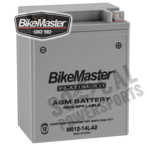 BikeMaster - BikeMaster AGM Platinum II Battery - 780714