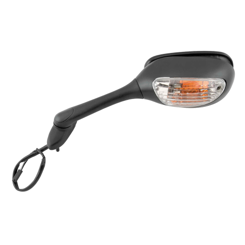 BikeMaster - BikeMaster OEM Replacement Mirror - Left - Black - 600325