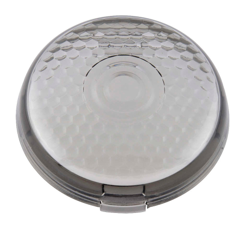 Bikers Choice - Bikers Choice Turn Signal Replacement Lenses - Honeycomb Design Smoke - 489869