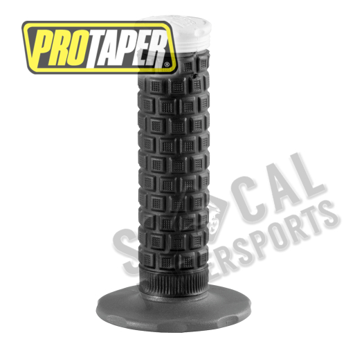 ProTaper - ProTaper Pillow Top Lite Grip - ATV Black/Gray/White (Large Flange) - 024889