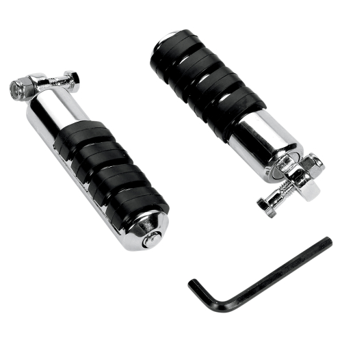 Kuryakyn - Kuryakyn Longhorn Small ISO-Pegs - Male Mount - 8024