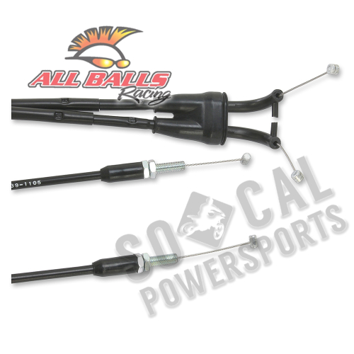 All Balls - All Balls Black Vinyl Throttle Cable - 45-1045