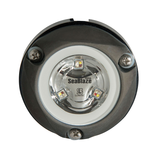 Lumitec - Lumitec Zambezi Mini Surface Mount Underwater Light - Blue - Non-Dimming