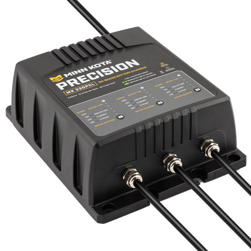 Minn Kota - Minn Kota On-Board Precision Charger MK-330 PCL 3 Bank x 10 AMP LI Optimized Charger