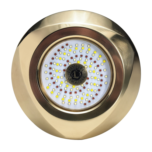 Lumitec - Lumitec Typhoon Underwater Bronze Thru-Hull LED Light - RGBW Spectrum