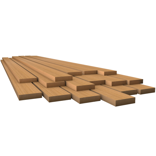 Whitecap - Whitecap Teak Lumber - 1/2" x 1-3/4" x 30"